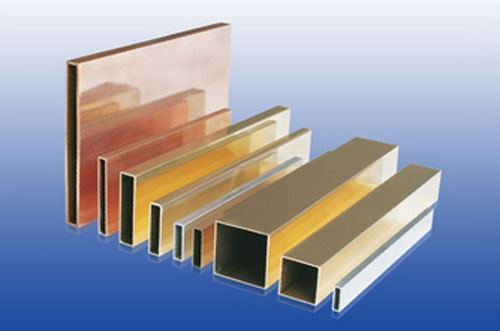 Flat rectangular rigid waveguide tube